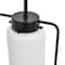Hello Honey® Robert Stevenson Lighting Ezra Metal & Frosted Glass Convertible Ceiling Light